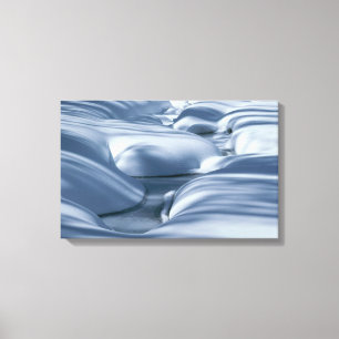 Toile Onduler Snowbanks et courant congelé 2