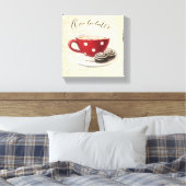 Toile Ooo La Latte (Insitu(Chambre))