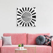 Toile Op art sunrise (Insitu(Salon))