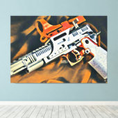 Toile Open Gun 2 (Insitu (Plancher de Bois))