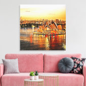 Toile Opéra de Sydney, Australie (Insitu(Salon))