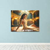 TOILE OPÉRA - J'AIME L'OPÉRA (Insitu (Plancher de Bois))