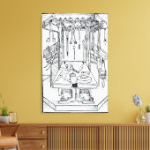 Toile Operating table and surgical instruments, from 'Da (Insitu(Salon))