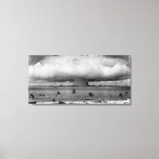 Toile Opération Crossroads Événement Explosion de Baker  (Recto)