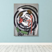 Toile Optophone 2 | Francis Picabia | (Insitu (Plancher de Bois))