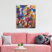 Toile Opulent Swirl (Insitu(Salon))