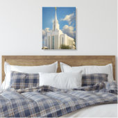 Toile Oquirrh Mountain Utah Temple Painting™ LDS Canvas (Insitu(Chambre))