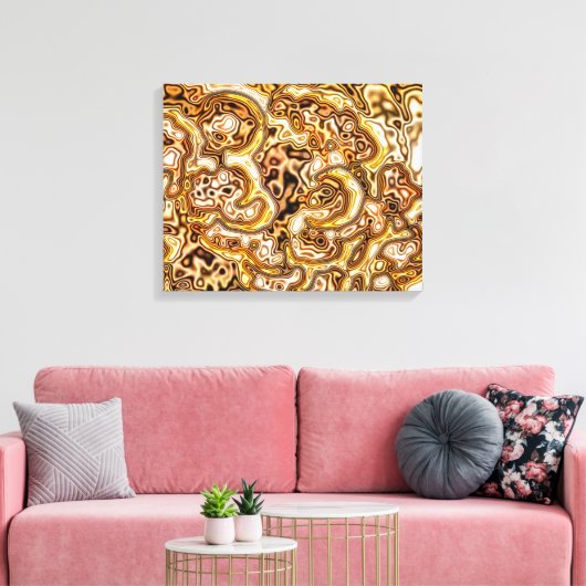 TOILE OR (Insitu(Salon))