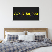 Toile Or $4,000 Fête du marché (Insitu(Chambre))