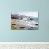 Toile OR, côte de l'Oregon, Ecola State Park, Crescent (Insitu (Plancher de Bois))