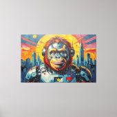 TOILE ORANG-OUTAN DE L'ESPACE -6 (Recto)