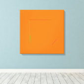 Toile Orange (Insitu (Plancher de Bois))