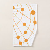Toile Orange (Serviette à main)
