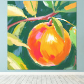 Toile Orange (Insitu (Plancher de Bois))