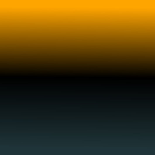 Toile ORANGE BLACK BLUEGREEN Gradient original de Canvas