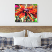 Toile Orange Black Eyed Susan Flower gros (Insitu(Chambre))