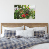TOILE ORANGE BUTTERFLY (Insitu(Chambre))