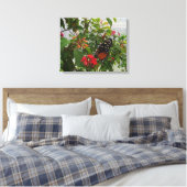 TOILE ORANGE BUTTERFLY (Insitu(Chambre))