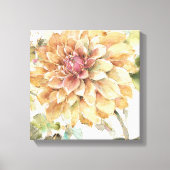 Toile Orange Dahlia (Recto)