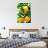 Toile Oranger en fruits (Insitu(Chambre))