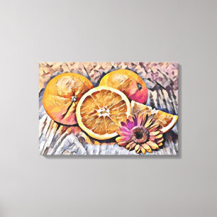 Toile Oranges