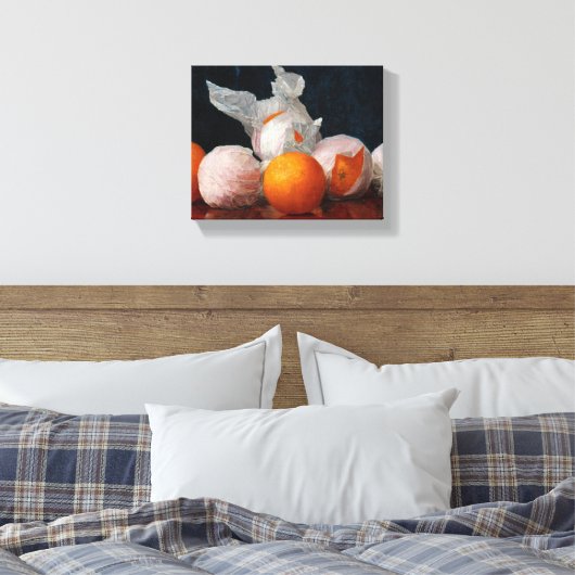 Toile Oranges enrobées par William Joseph Mccloskey (Insitu(Chambre))