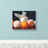 Toile Oranges enrobées par William Joseph Mccloskey (Insitu (Plancher de Bois))