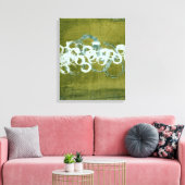 Toile Orbes vertes I (Insitu(Salon))
