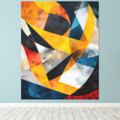 Toile Orbital Confluence (Insitu (Plancher de Bois))