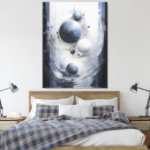 Toile Orbite surréelle (Insitu(Chambre))