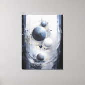 Toile Orbite surréelle (Recto)