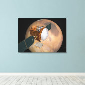 Toile Orbiter de télécommunications Mars (Insitu (Plancher de Bois))
