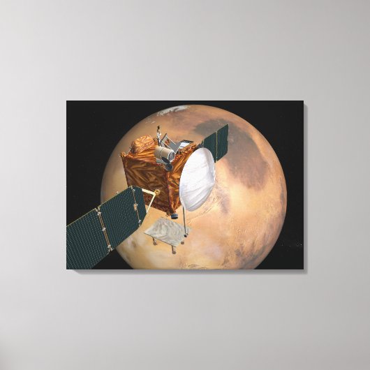 Toile Orbiter de télécommunications Mars (Recto)