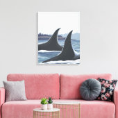 Toile Orca Whales #1 - Seattle, Washington (Insitu(Salon))
