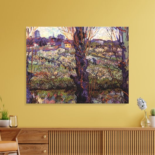 Toile Orchard à Blossom, Arles par Vincent van Gogh (Insitu(Salon))