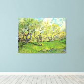 Toile Orchard à Blossom, Vincent van Gogh (Insitu (Plancher de Bois))