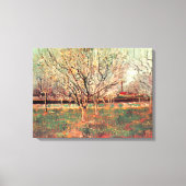 Toile Orchard en Fleur, Plum Trees par Vincent van Gogh (Recto)