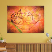 Toile Orchard Mélange : Harmonie fruitée sur (Insitu(Salon))