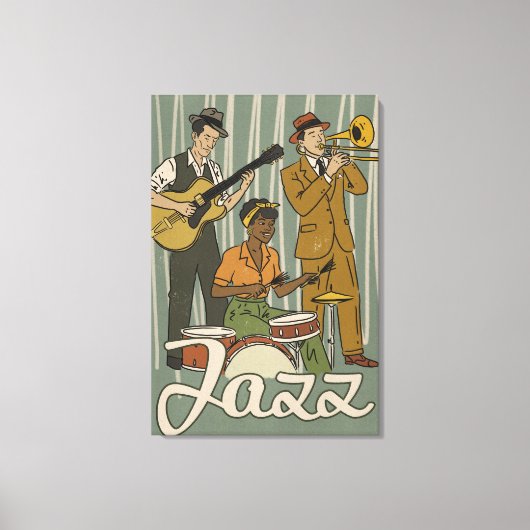 Toile Orchestre de Jazz (Recto)