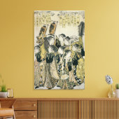 Toile Orchestre japonais, école Tosa (Insitu(Salon))