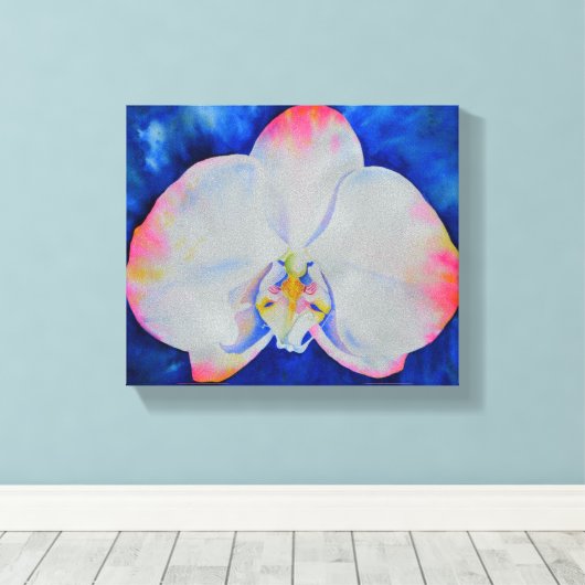 Toile Orchid rose Blush (Insitu (Plancher de Bois))