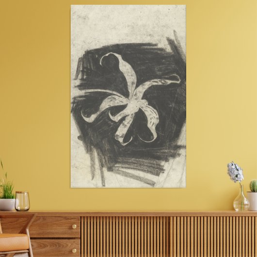 Toile Orchidée (Insitu(Salon))