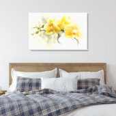 Toile Orchidée à papillon jaune sous le soleil (Insitu(Chambre))