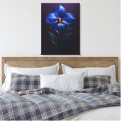 Toile Orchidée bleue (Insitu(Chambre))