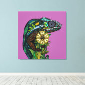 Toile orchidée caméléon (Insitu (Plancher de Bois))