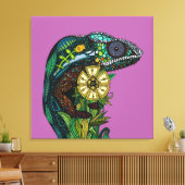 Toile orchidée caméléon (Insitu(Salon))