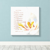 Toile Orchidée "Oser être riche" (Insitu (Plancher de Bois))