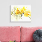 Toile Orchidée papillon jaune au soleil (Insitu(Salon))