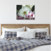 Toile Orchidées blanches et violettes (Insitu(Chambre))