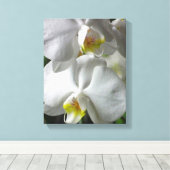Toile Orchidées Blancs (Insitu (Plancher de Bois))